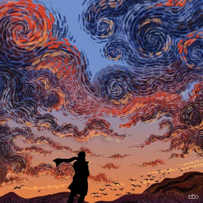 Passage Of Time by Alireza Karimi Moghaddam canvas print