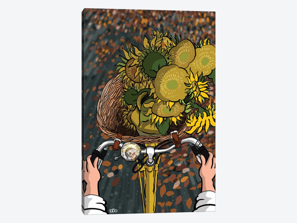 Sunflower Souvenir by Alireza Karimi Moghaddam 1-piece Canvas Art Print