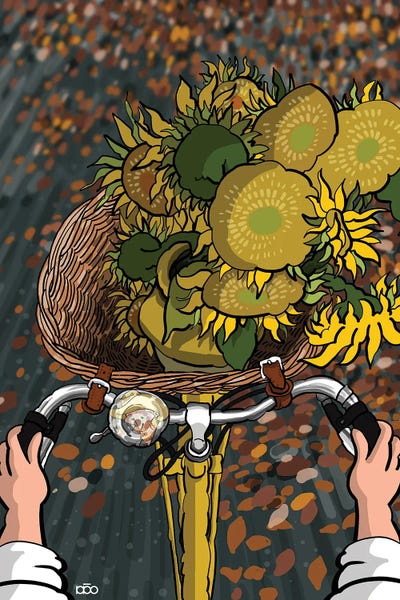 Alireza Karimi Moghaddam: Sunflower Souvenir by Alireza Karimi Moghaddam