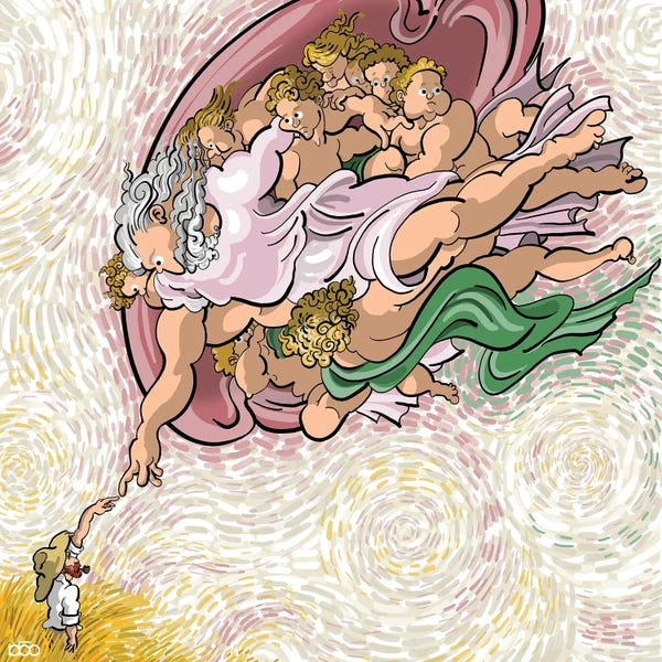 Van Gogh & Friends: The Creation Of The Artist by Alireza Karimi Moghaddam