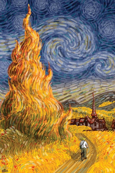 Van Gogh & Friends: Autumn by Alireza Karimi Moghaddam