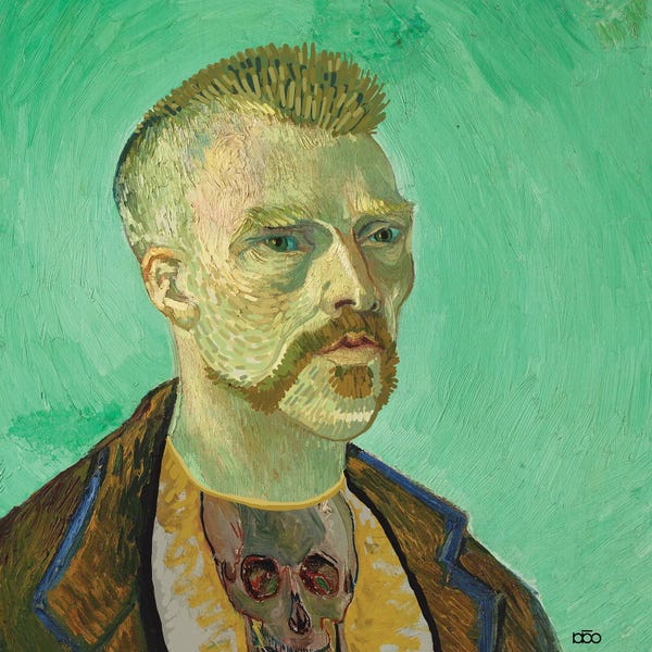 Van Gogh Portraits Collection: Gang Gogh by Alireza Karimi Moghaddam