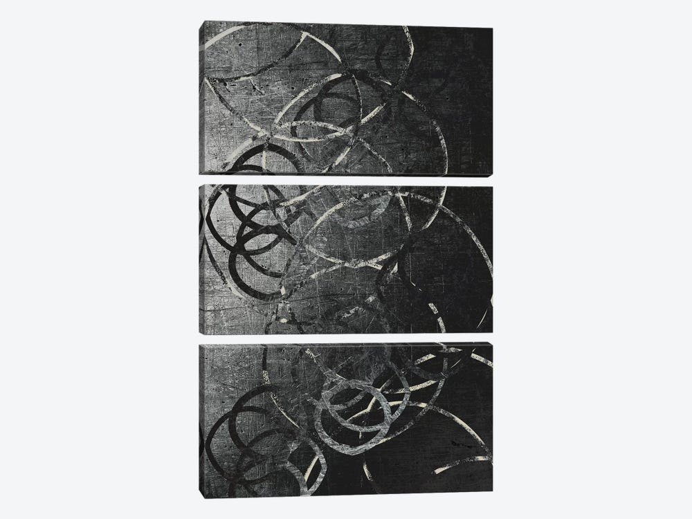 Metallic Etchings by 5by5collective 3-piece Canvas Print