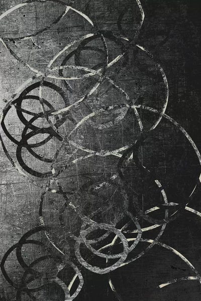 Linear Abstract: Metallic Etchings by 5by5collective