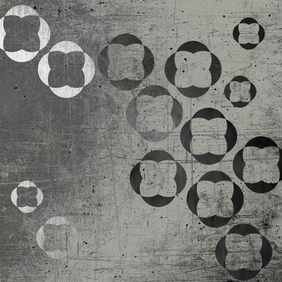 Through Gray by 5by5collective canvas print