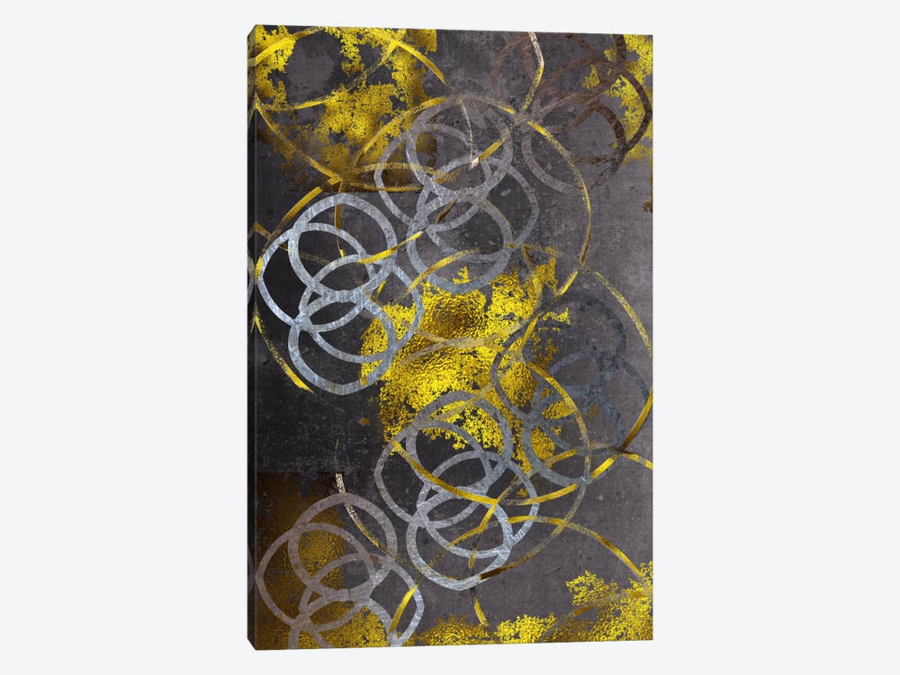 Gold Etchings by 5by5collective 1-piece Art Print