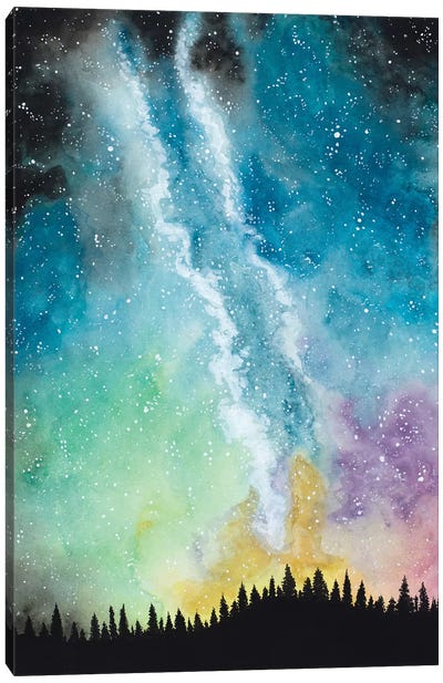 Magical Night Sky Canvas Art Print