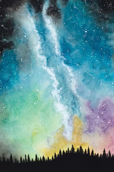 Kids Astronomy & Space Art: Magical Night Sky by Amaya Bucheli