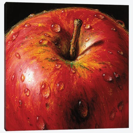 Apple Canvas Print #AMC10} by AlmaCh Canvas Wall Art