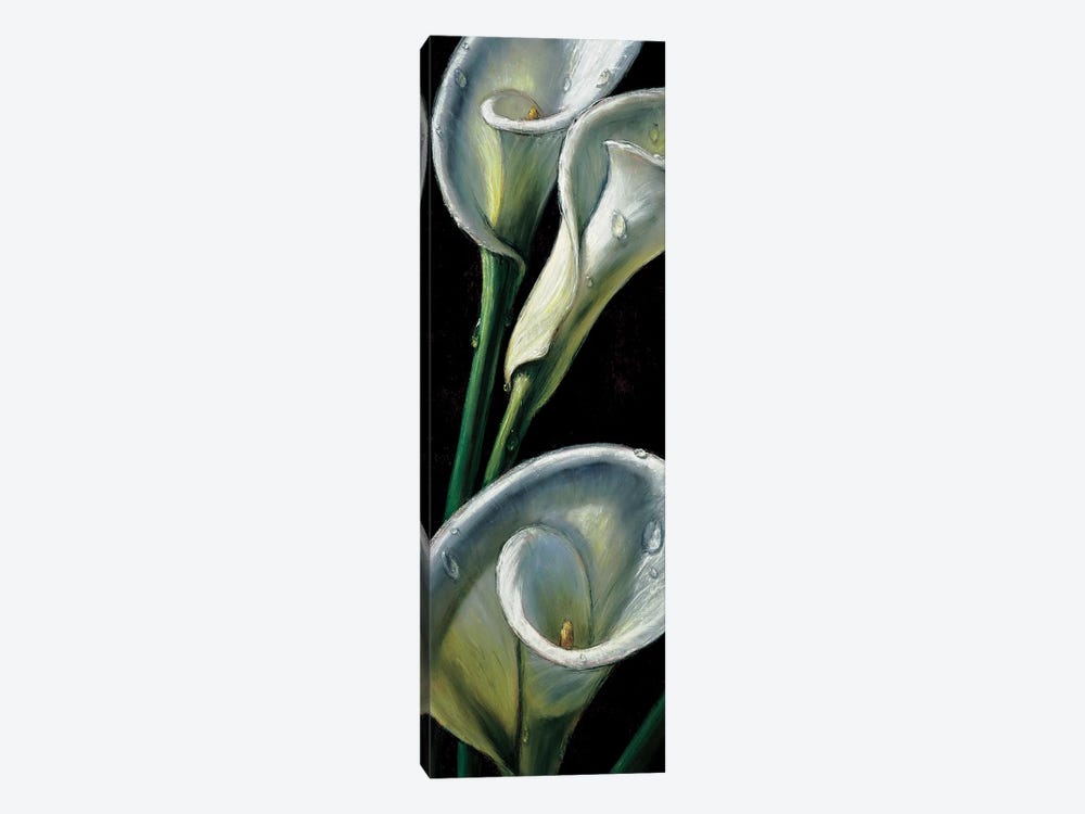 Dewdrop Callas by AlmaCh 1-piece Canvas Print