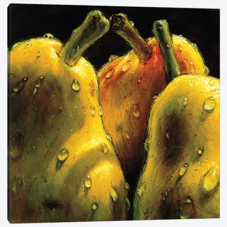 Pears Canvas Print #AMC9} by AlmaCh Canvas Artwork