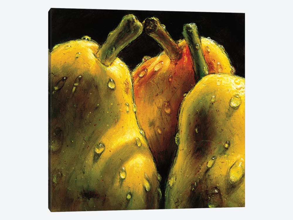Pears by AlmaCh 1-piece Canvas Artwork