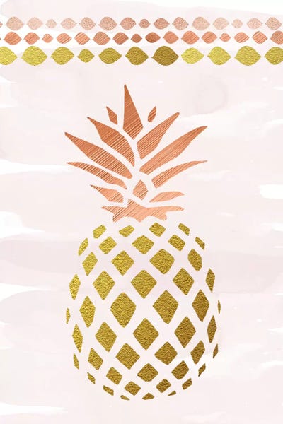 Glam Pineapple by Amanda Murray art print