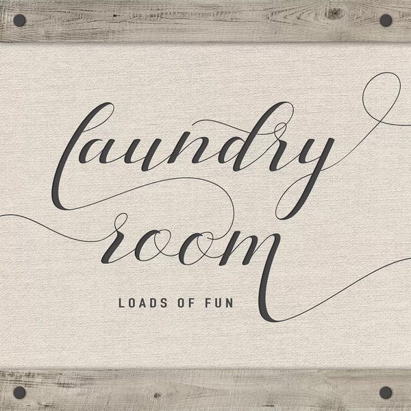 Rustic Décor: Laundry Room by Amanda Murray