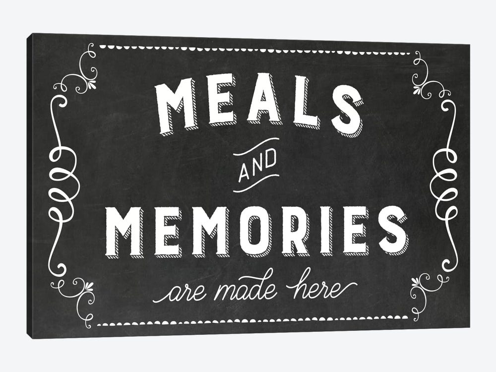 Meals & Memories by Amanda Murray 1-piece Canvas Wall Art