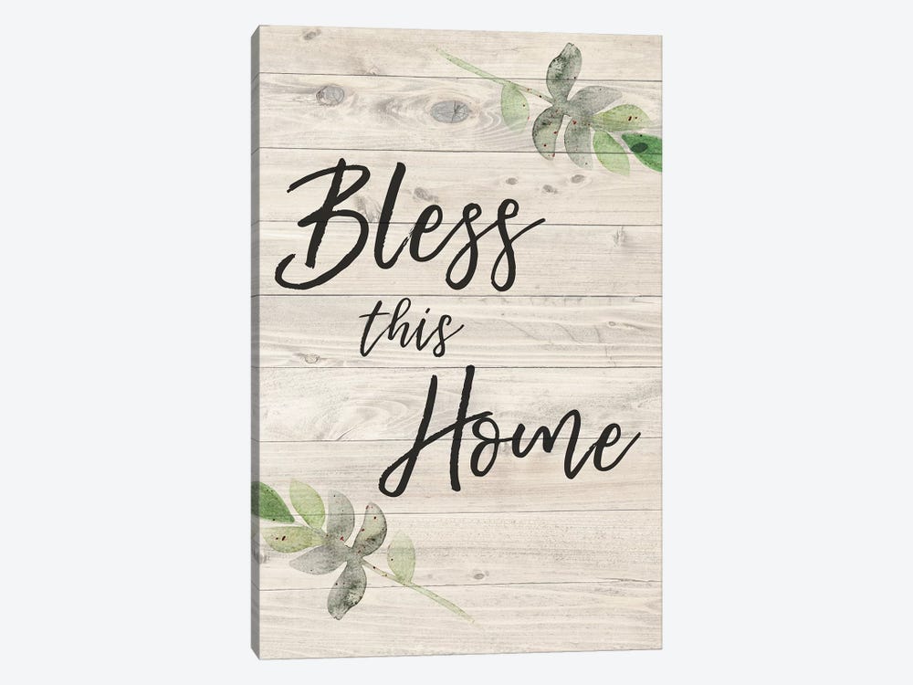 Bless This Home by Amanda Murray 1-piece Canvas Wall Art