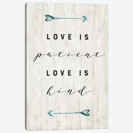Love Is Canvas Print #AMD83} by Amanda Murray Canvas Art