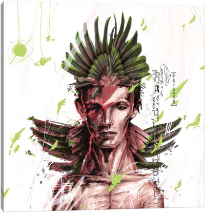 David Bowie Canvas Art Print - Armando Mesias