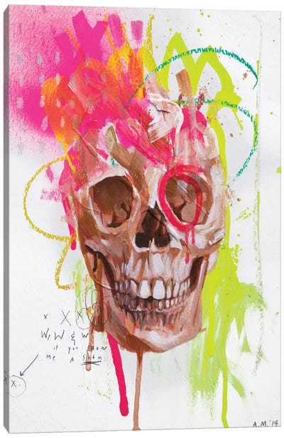 DH Bones Canvas Art Print - Armando Mesias