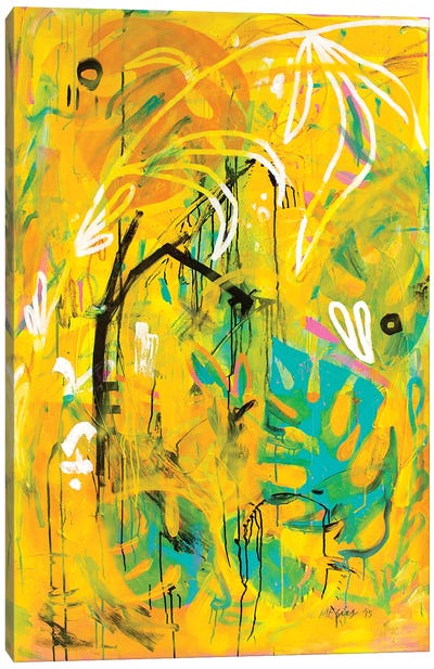 If You Like Pina Coladas Canvas Art Print - Citrus Splash