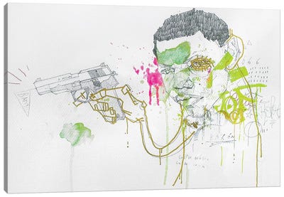 The Dead End Kid Canvas Art Print - Weapons & Artillery Art