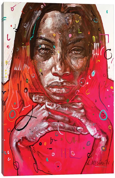 Alexandra Pop Canvas Art Print - Red Passion
