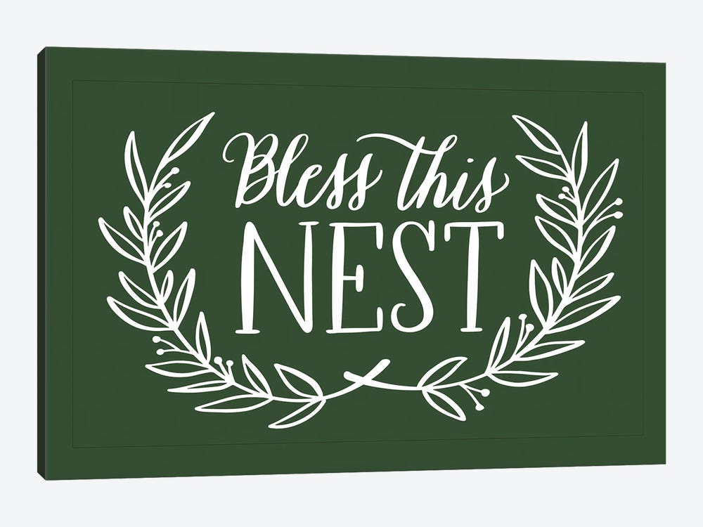 Bless this Nest by Amanda Mcgee 1-piece Canvas Art