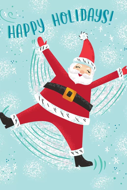 Santa Claus Lane by Amanda Mcgee wall art