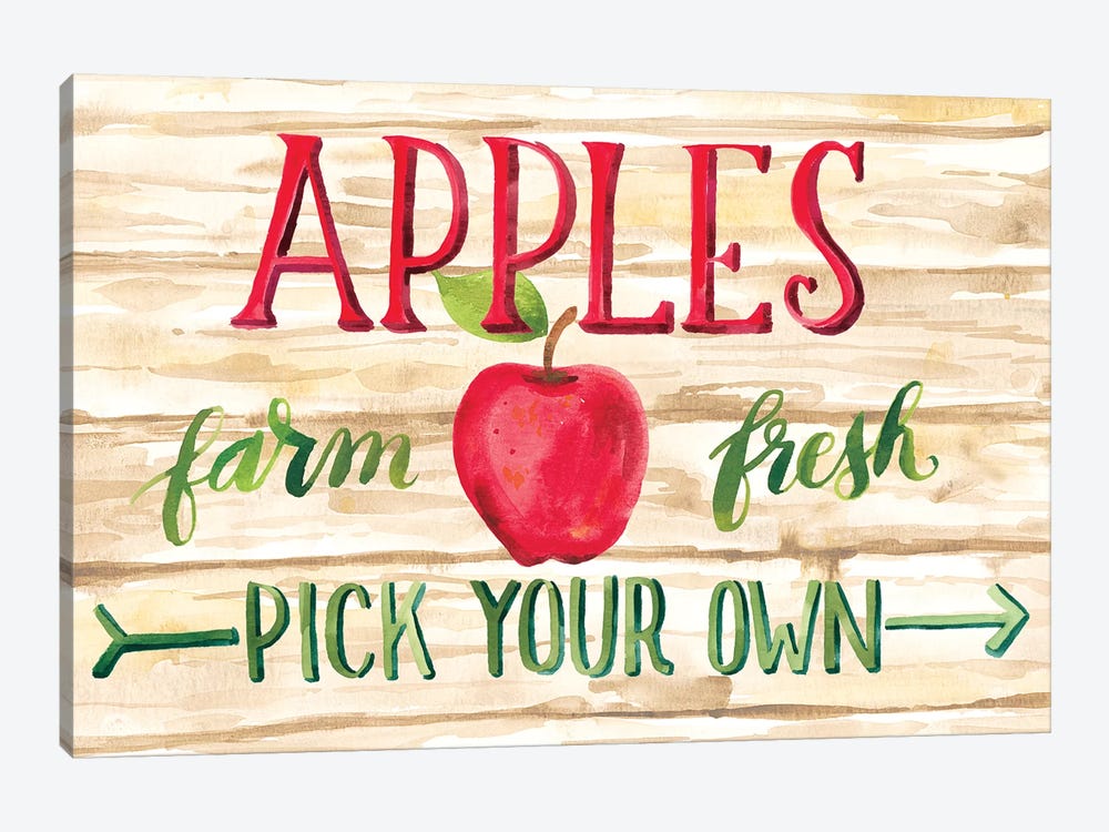 Apple Harvest I by Amanda Mcgee 1-piece Canvas Artwork