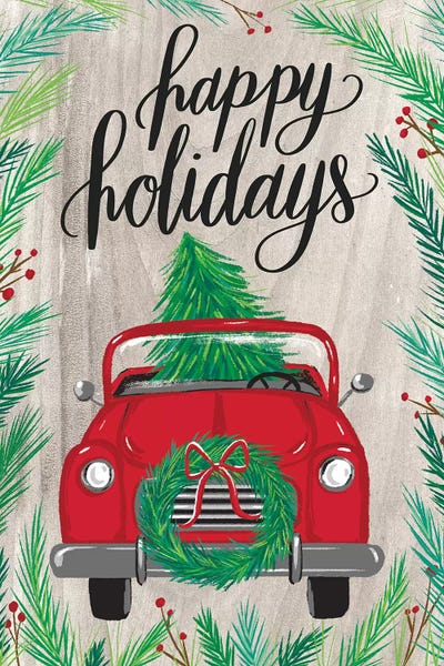 Christmas Farm I by Amanda Mcgee canvas print