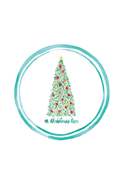 Oh Christmas Tree I by Amanda Mcgee canvas print