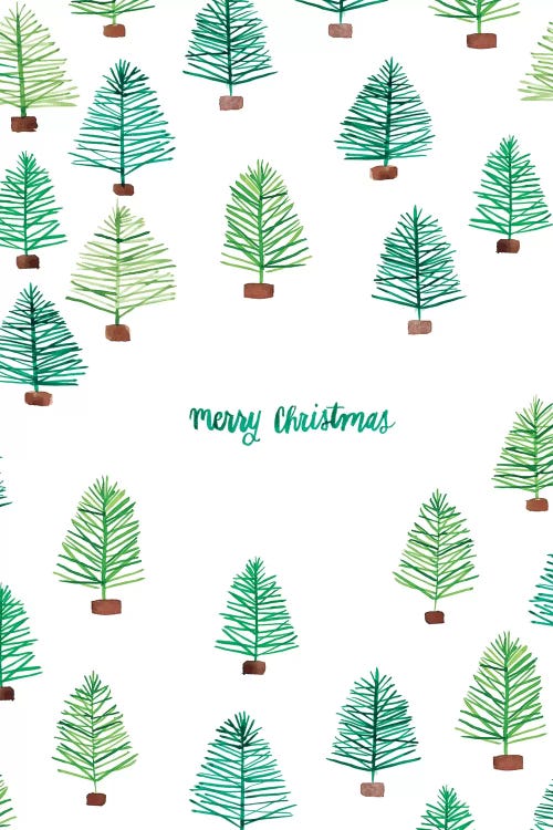 Oh Christmas Tree III by Amanda Mcgee wall art