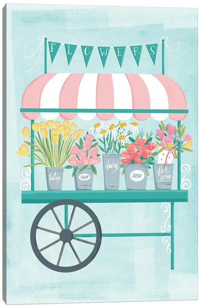 Flower Market III Canvas Art Print - Amanda McGee