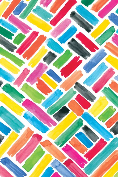 Colorfully Happy III by Amanda Mcgee wall art