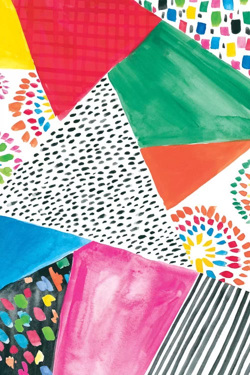 Colorfully Happy IV by Amanda Mcgee wall art