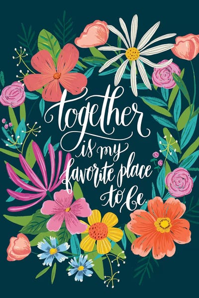 Floral Radiance I by Amanda Mcgee multi panel art