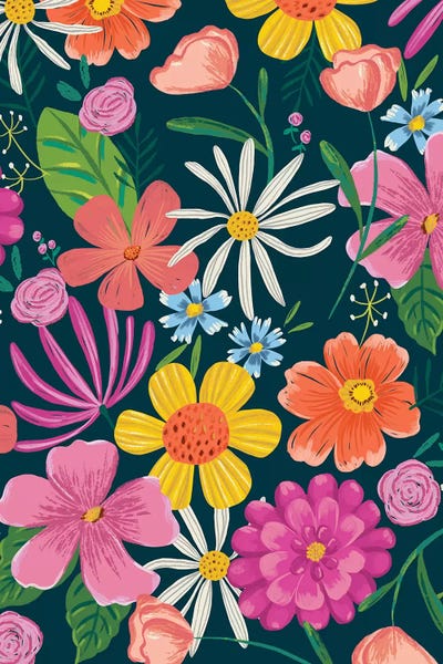 Floral Radiance II by Amanda Mcgee art print