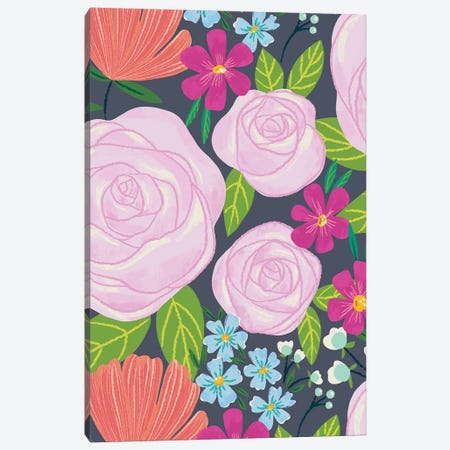 Floral Radiance IV Canvas Print #AMG56} by Amanda Mcgee Art Print