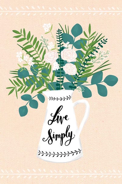 Farmhouse Flowers I by Amanda Mcgee multi panel art