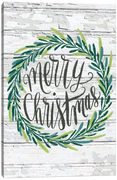 Christmas Greenery I Canvas Art Print - Amanda McGee