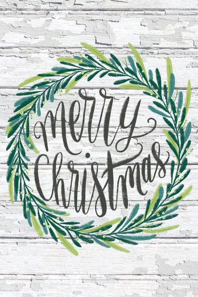 Rustic Winter: Christmas Greenery I by Amanda Mcgee