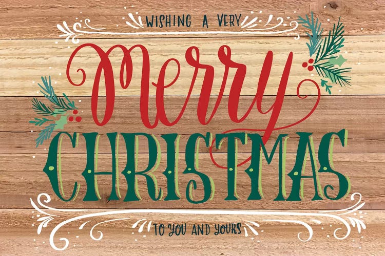 Christmas Greenery III by Amanda Mcgee wall art