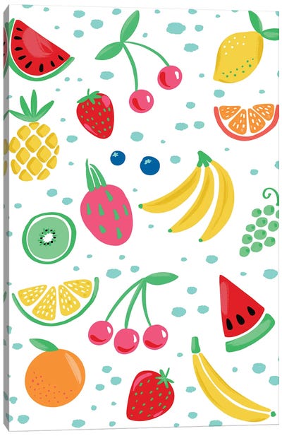 Summer Fruits III Canvas Art Print - Melon Art