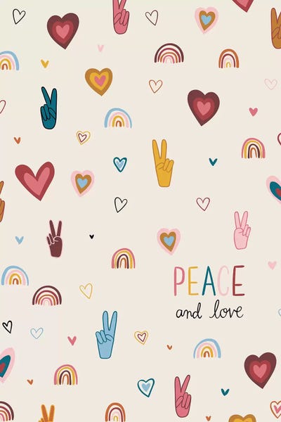 Peace Signs: Vintage Vibes IV by Amanda Mcgee