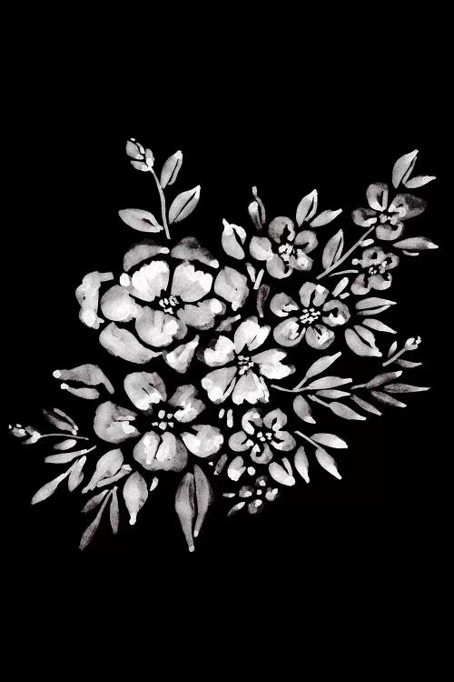 Ink Florals II by Amanda Mcgee wall art