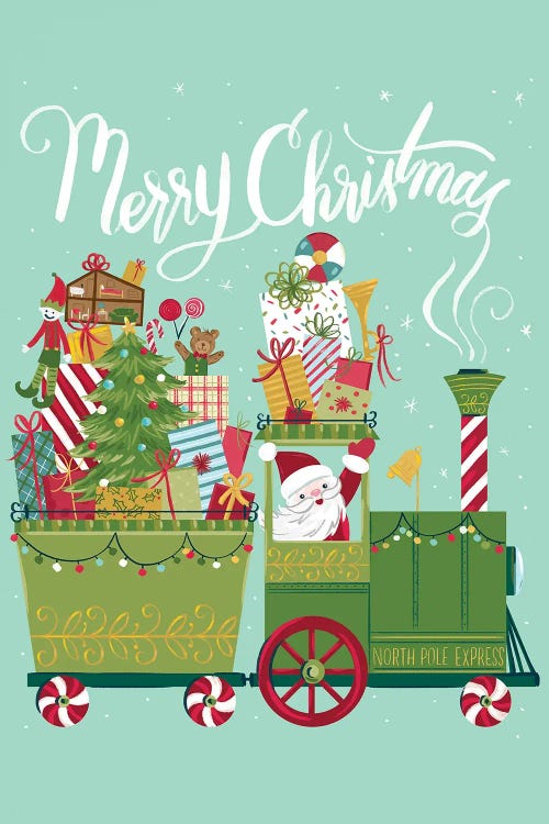 Merry Christmas by Amanda Mcgee wall art
