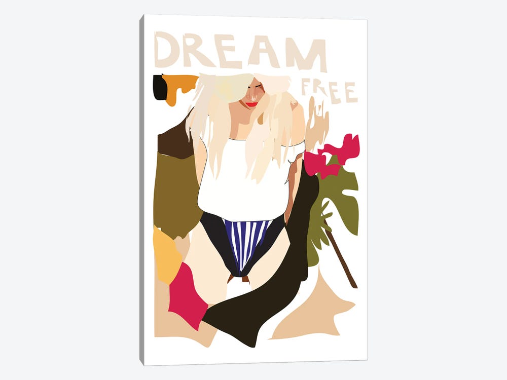 Dream Free by Anna Mckay 1-piece Canvas Print