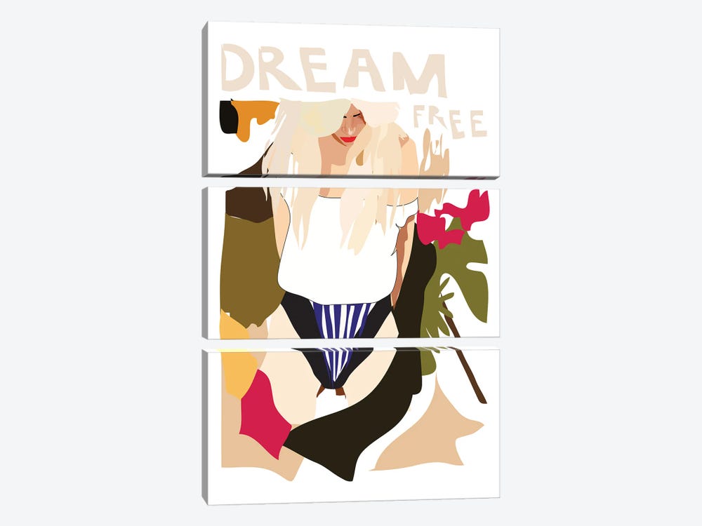 Dream Free by Anna Mckay 3-piece Art Print