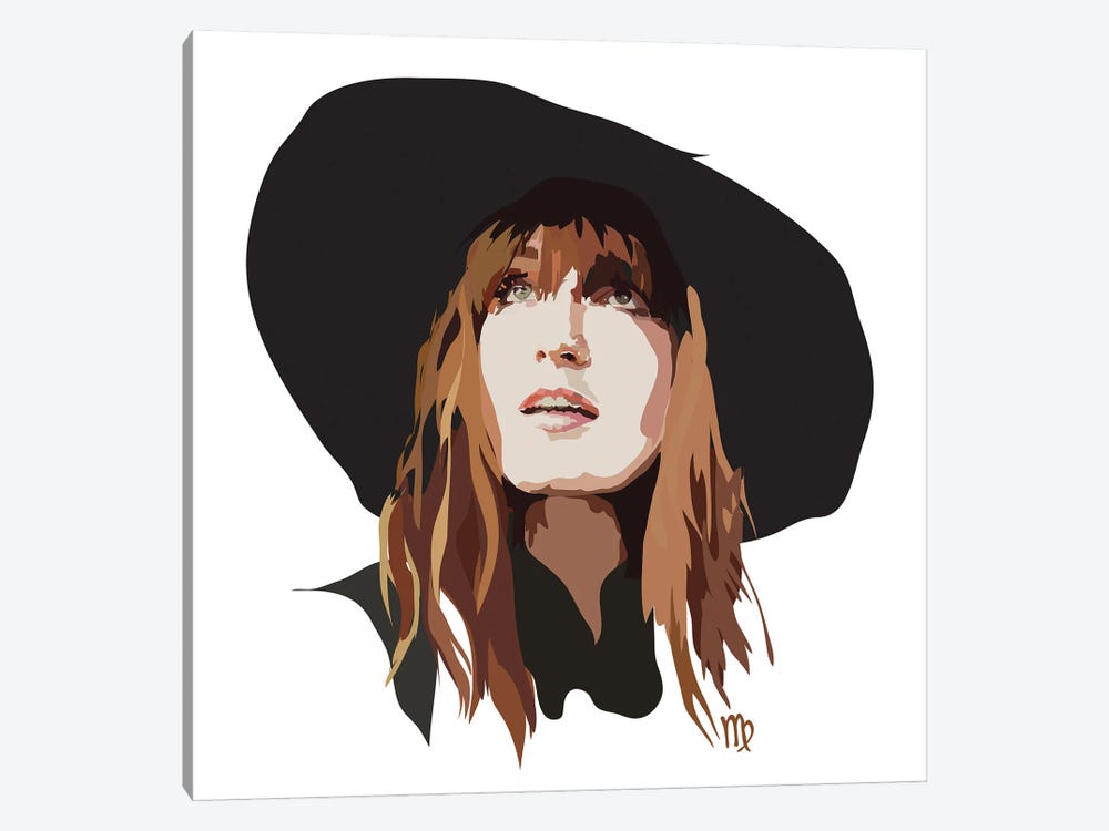 Florence Welch by Anna Mckay 1-piece Art Print