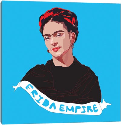 Frida Empire Canvas Art Print - Frida Kahlo